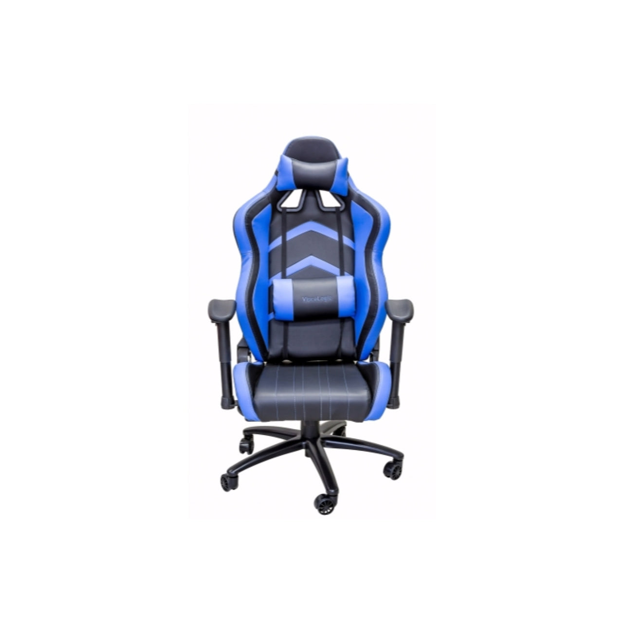 ViscoLogic LC600 Ergonomic Faux Leather Racing Gaming Chair (Blue n Black)