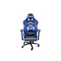 Thumbnail for ViscoLogic LC600 Ergonomic Faux Leather Racing Gaming Chair (Blue n Black)