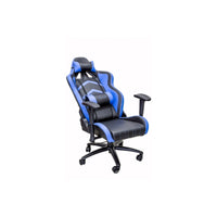 Thumbnail for ViscoLogic LC600 Ergonomic Faux Leather Racing Gaming Chair (Blue n Black)