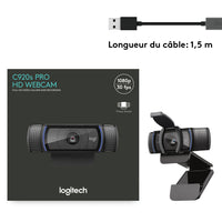 Thumbnail for Logitech C920S Pro 1080p 30fps HD Webcam