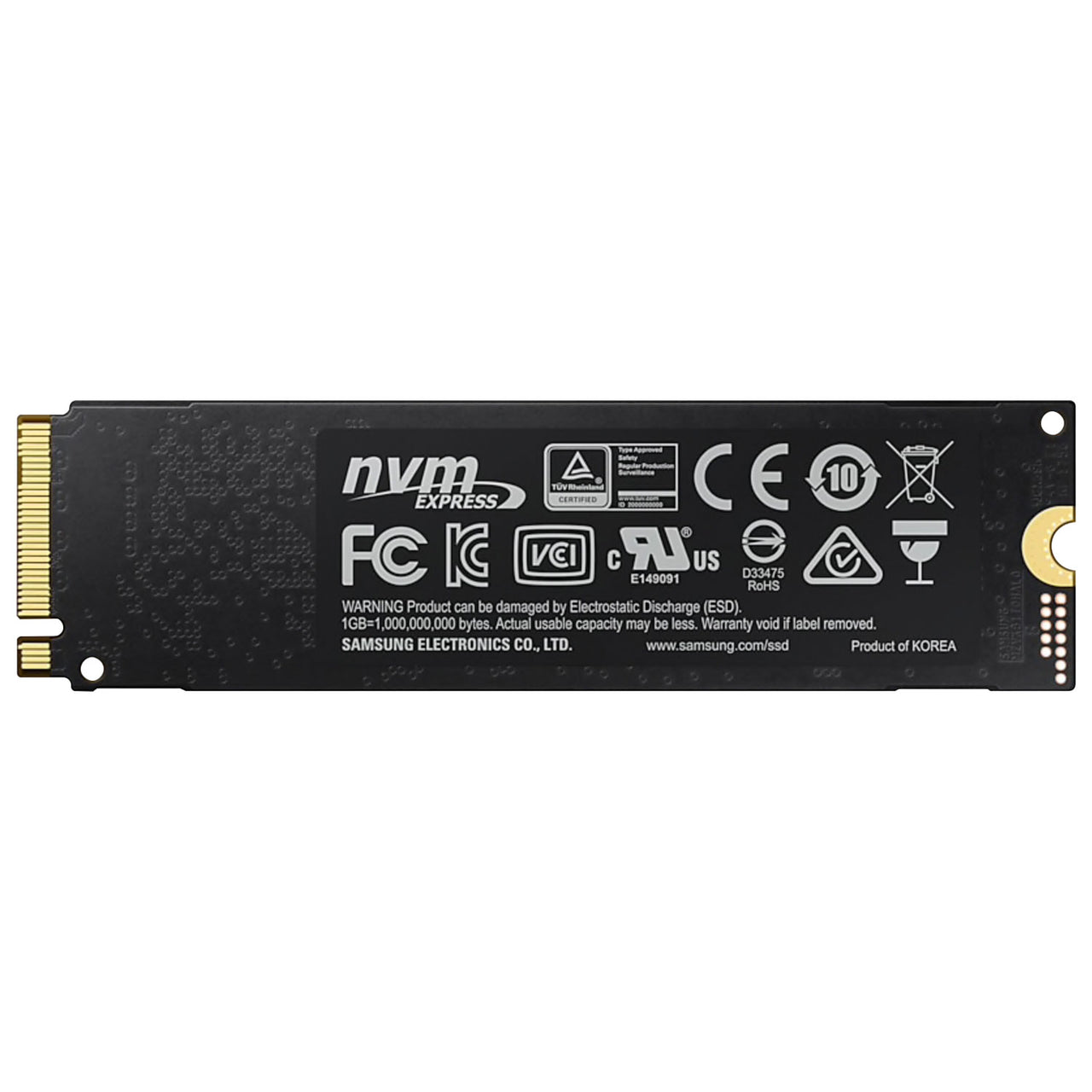 Samsung 970 EVO Plus 2TB M.2 NVMe Internal Solid State Drive (MZ-V7S2T0B/AM)