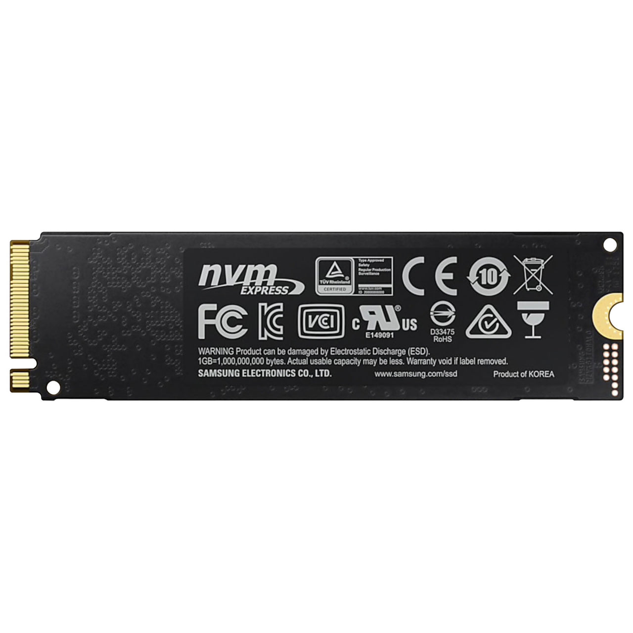 Samsung 970 EVO Plus 1TB M.2 NVMe Internal Solid State Drive (MZ-V7S1T0B/AM) - English