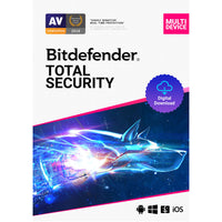 Thumbnail for Bitdefender Total Security Bonus Edition (PC/Mac/iOS/Android) - 5 User - 3 Yr - Digital Download - Only at Best Buy