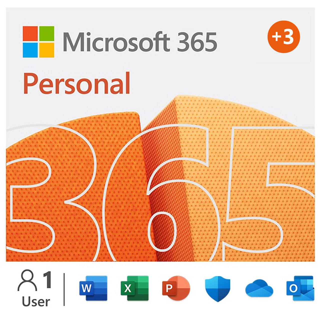 Microsoft 365 Personal (PC/Mac) - 1 User - 15 Month - Digital Download - Not Sold Separately