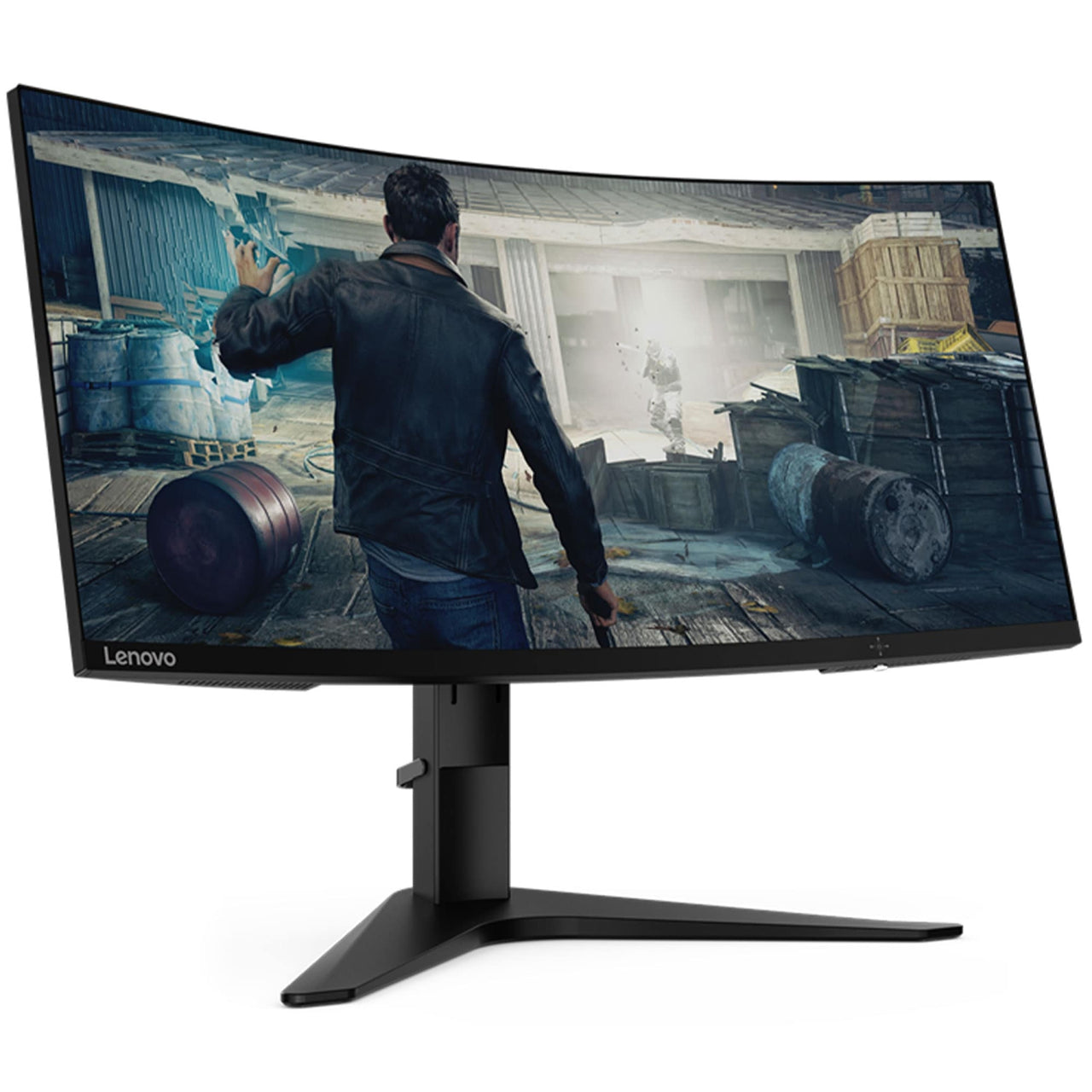 Lenovo G34w-10 34 Inch WLED Ultra-Wide Curved Gaming Monitor