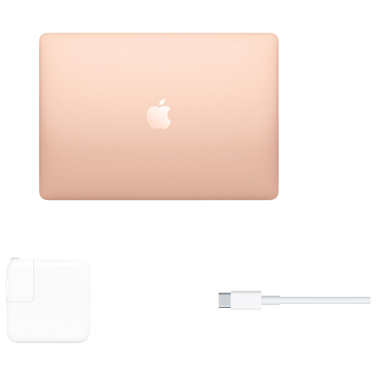 Apple MacBook Air 13.3" w/ Touch ID (Fall 2020) - Gold (Apple M1 Chip / 256GB SSD / 8GB RAM) - En