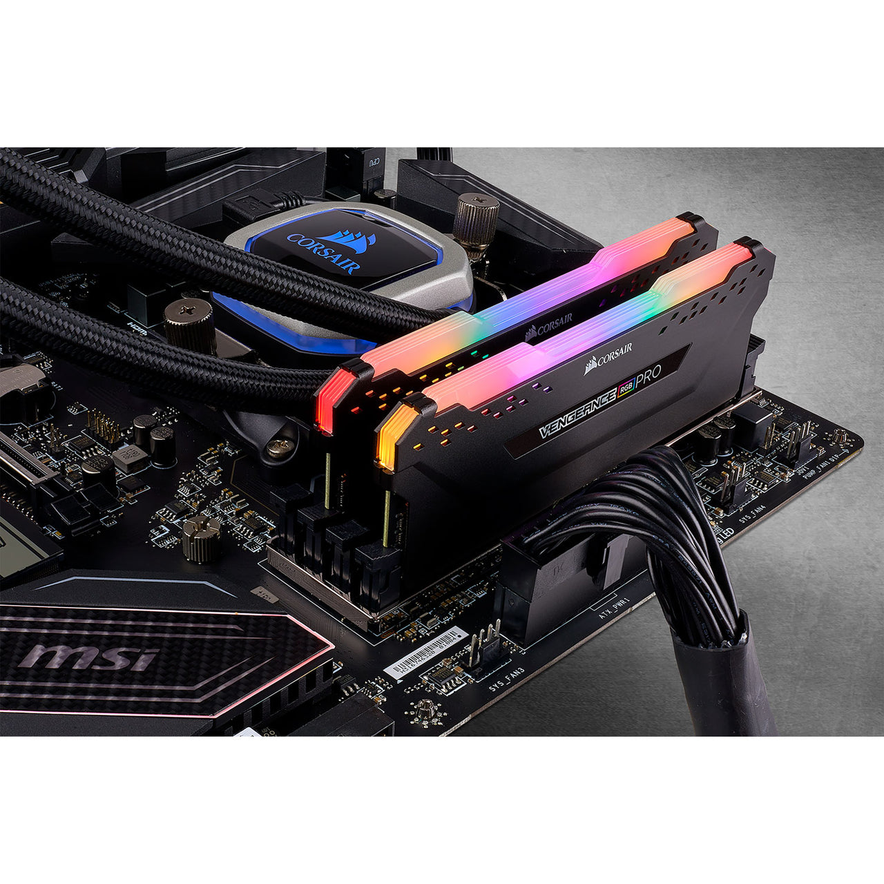 Corsair Vengeance RGB Pro 32GB (2 x 16GB) DDR4 3200MHz Desktop Memory (CMW32GX4M2E3200C16)