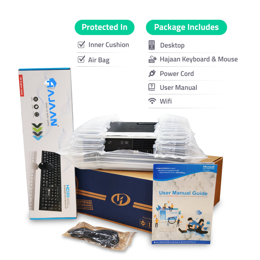 Refurbished (Good) - Dell OptiPlex 7020 SFF Desktop, Intel Core i7-4770 3.40 GHz, 32GB RAM, 1TB SSD, Windows 10 Pro, with Dual (2) New 20" Monitor w/ Integrated Webcam