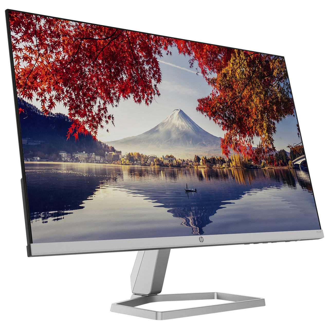 HP 23.8" FHD 75Hz 5ms GTG IPS LCD FreeSync Gaming Monitor (M24f) - Silver/Black