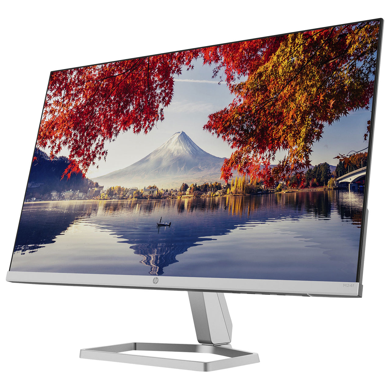 HP 23.8" FHD 75Hz 5ms GTG IPS LCD FreeSync Gaming Monitor (M24f) - Silver/Black