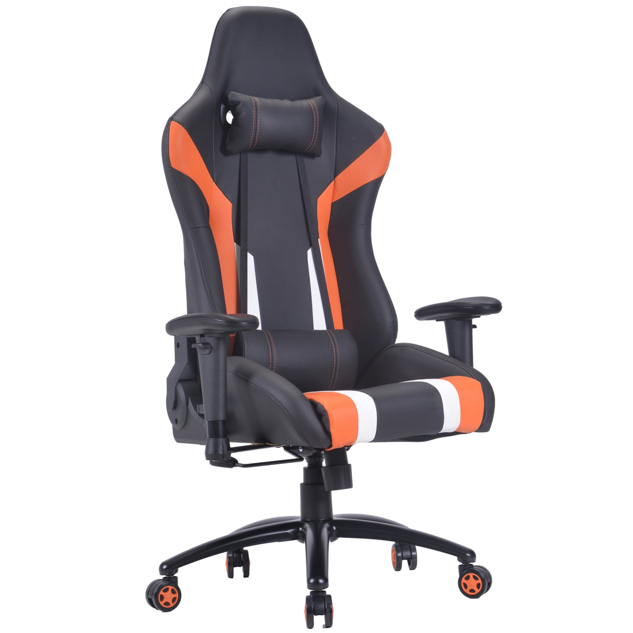 ViscoLogic NINJA-PRO | Professional Grade Series| Ergonomic | Supreme PU Leather | 4D Arm Rest | Recline, Tilt & Adjustable Lumbar Support | Home Office Computer Desk Gaming Chair