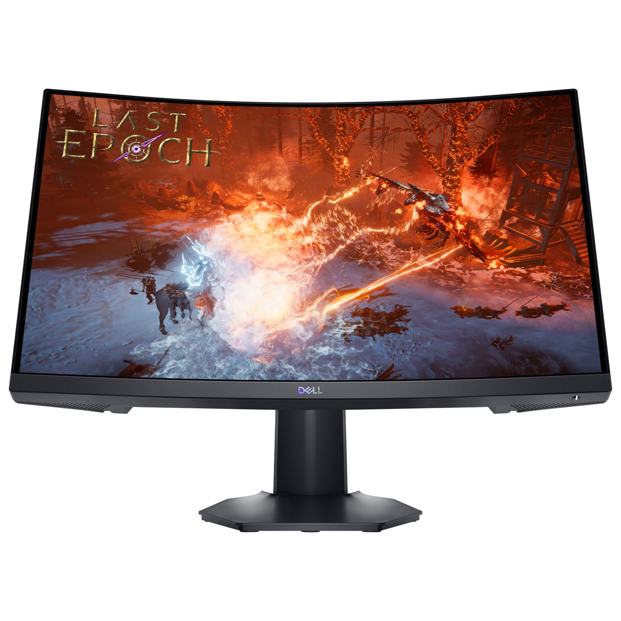 Dell 23.6" FHD 165Hz 4ms GTG Curved VA LED FreeSync Gaming Monitor (S2422HG) - Black