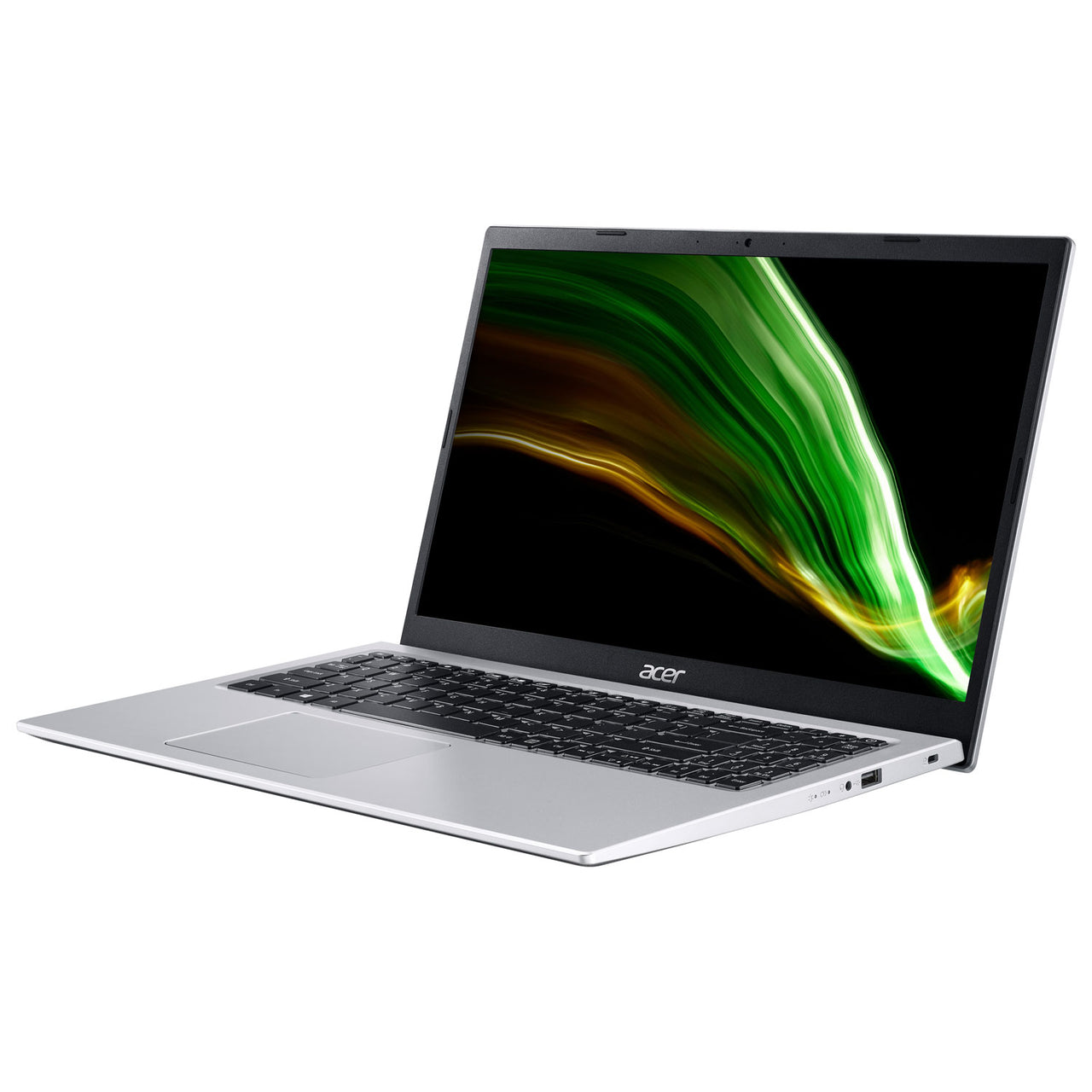 Acer Aspire 1 15.6" Laptop - Silver (Intel ICD N4500/128GB eMMC/4GB RAM/Windows 11 S)