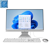 Thumbnail for ASUS All-in-One PC - White (Intel Pentium Gold 7505/512GB SSD/8GB RAM/Windows 11)