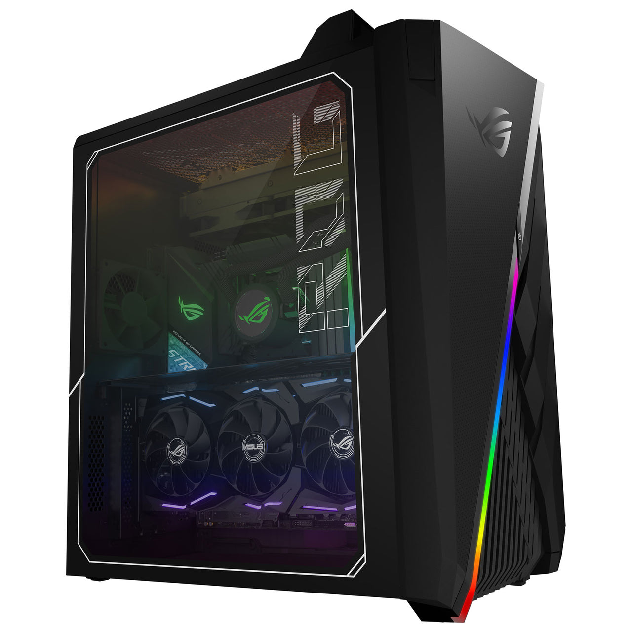 ASUS ROG Strix G35DX Gaming PC (AMD Ryzen 9 5900X/2TB HDD/1TB SSD/32GB RAM/RTX 3090/Windows 11)