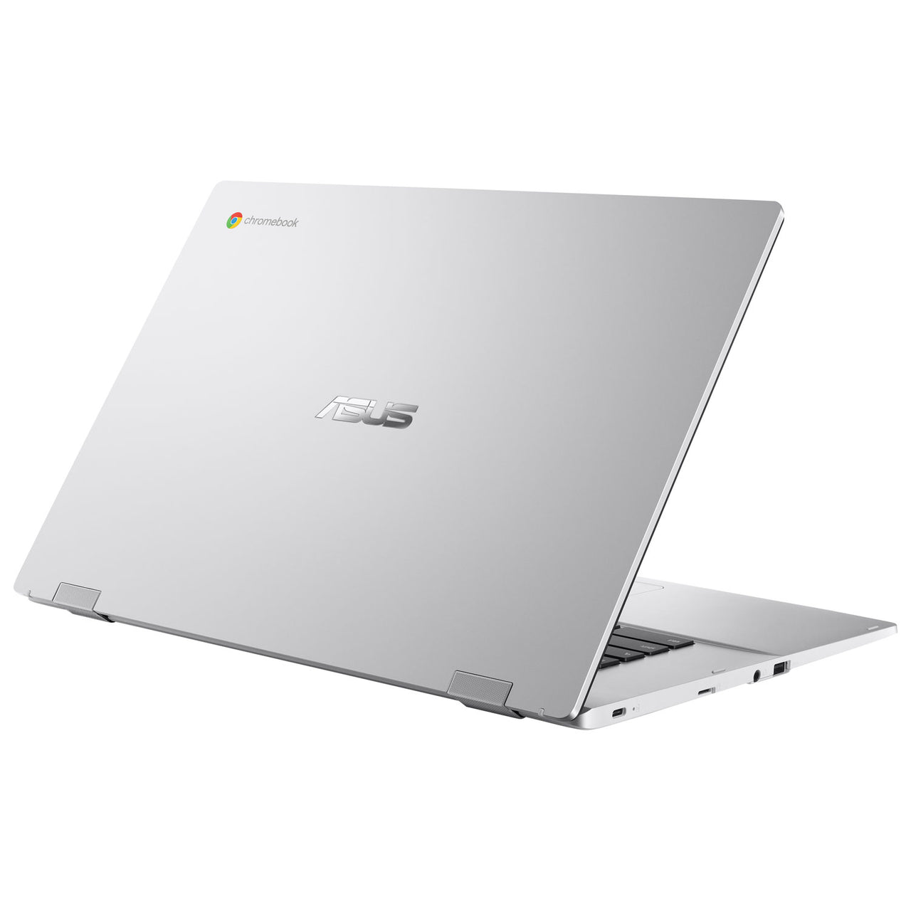 ASUS CX1 15.6" Chromebook - Silver (Intel Celeron N3350/64GB eMMC/8GB RAM/Chrome OS)