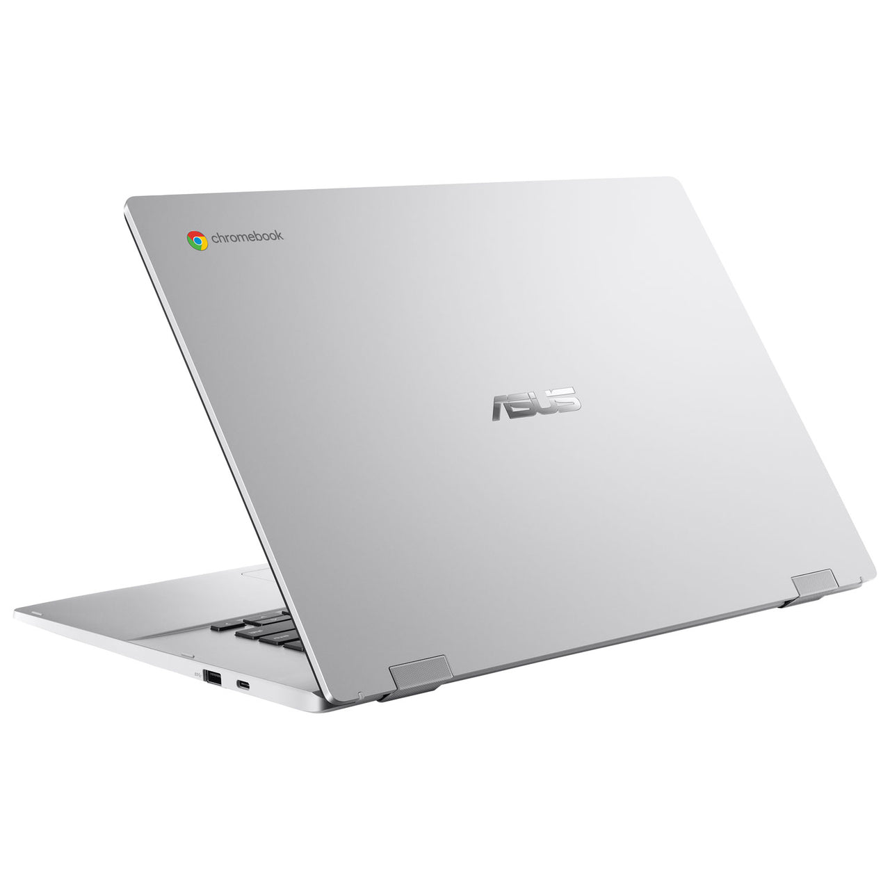 ASUS CX1 15.6" Chromebook - Silver (Intel Celeron N3350/64GB eMMC/8GB RAM/Chrome OS)