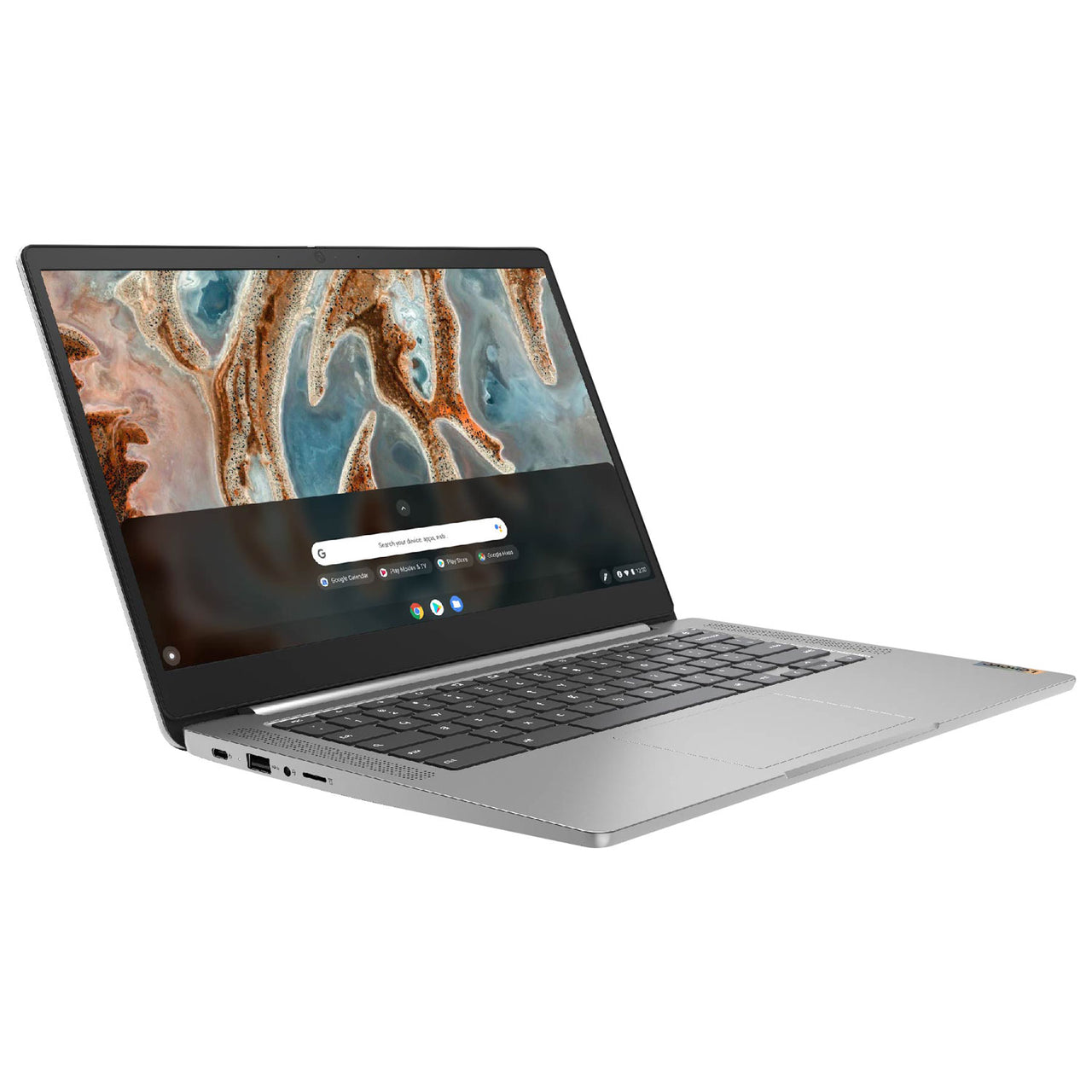 Lenovo IdeaPad 3 14" Chromebook - Platinum Grey (Intel Celeron N4020/64GB eMMC/4GB RAM/Chrome OS)