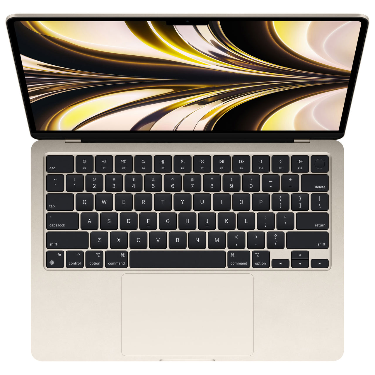 Apple MacBook Air 13.6" w/ Touch ID (2022) - Starlight (Apple M2 Chip / 256GB SSD / 8GB RAM) - English