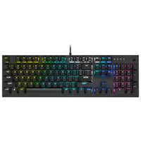 Thumbnail for Corsair K60 Backlit Mechanical Cherry MX Low Profile Speed RGB Gaming Keyboard - English