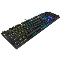 Thumbnail for Corsair K60 Backlit Mechanical Cherry MX Low Profile Speed RGB Gaming Keyboard - English