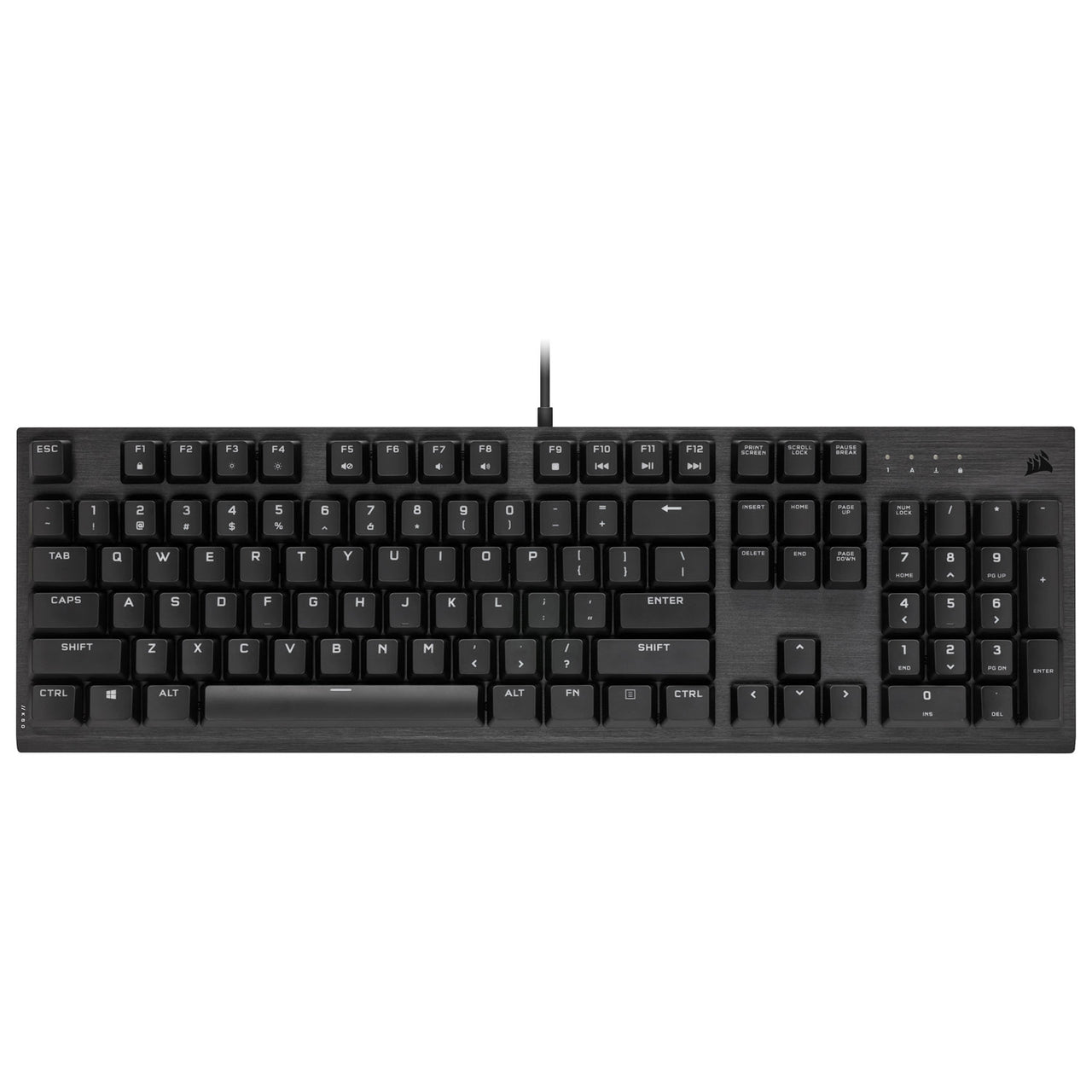 Corsair K60 Backlit Mechanical Cherry MX Low Profile Speed RGB Gaming Keyboard - English