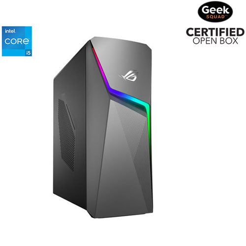 ASUS ROG Strix G10CE Gaming PC - Grey (Intel Core i5-11400F/512GB SSD/12GB RAM/GTX 1650/Windows 11)